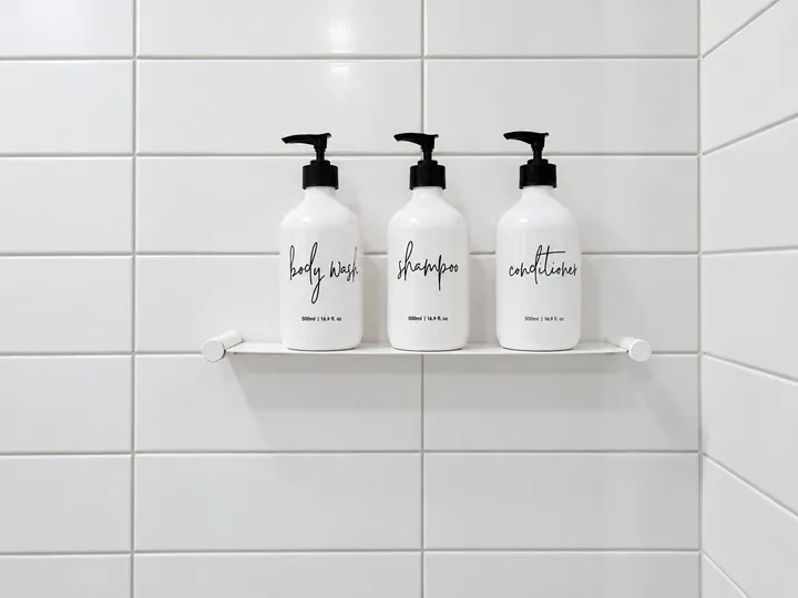 Body wash, shampoo and conditioner
